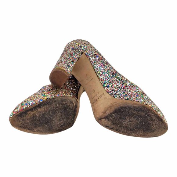 Kate Spade New York Dani Too Glitter Pumps Sz 5.5 B - Multi-colored - Picture 10 of 11